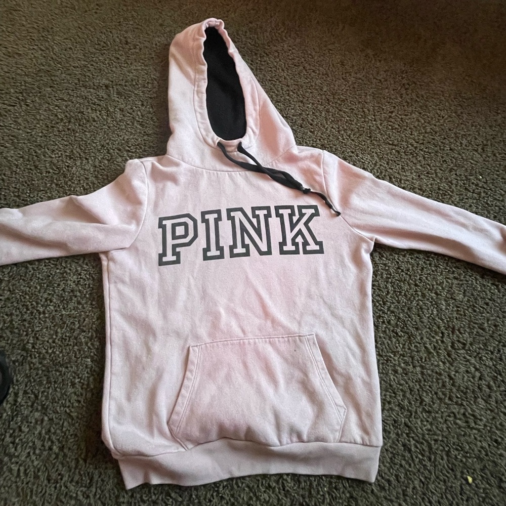 PINK pink sweater, small, excellent condition